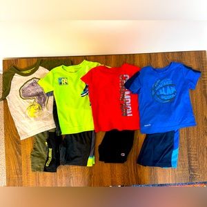 3T boys bundles short sets
